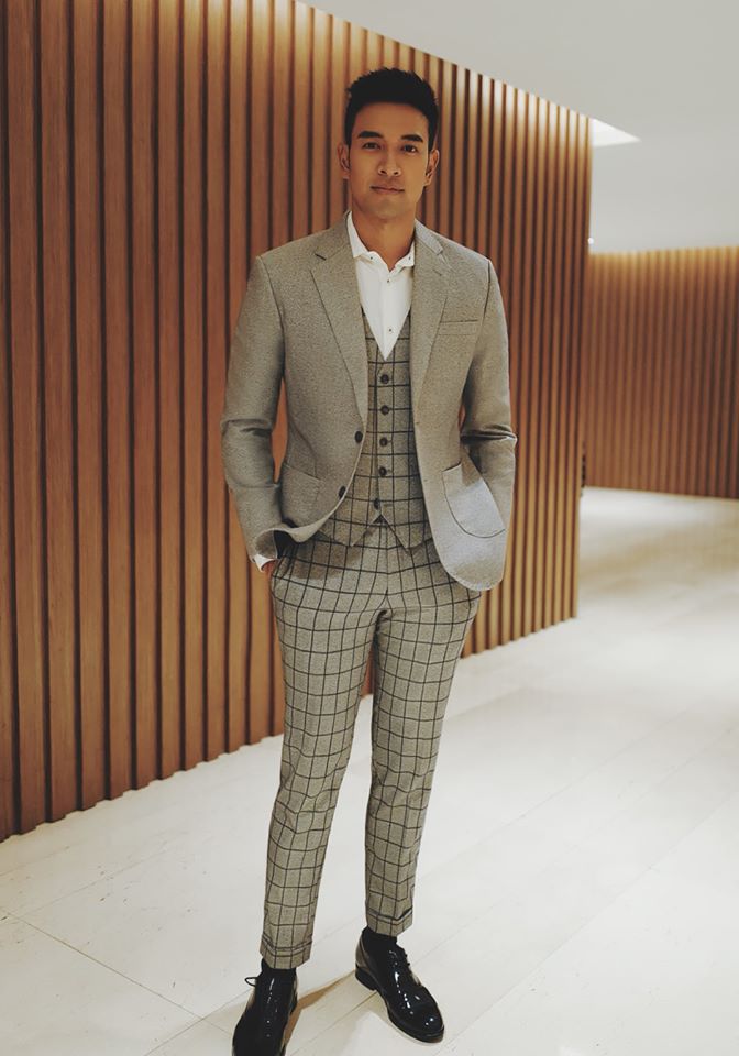 vintage grey suit