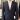 fitting italy wool navy peak suit dgrie