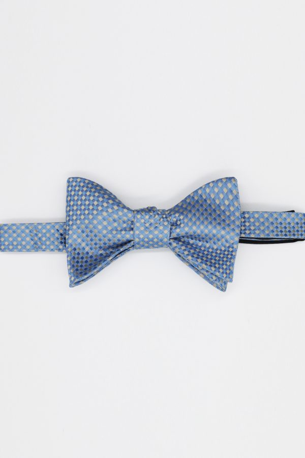 blue gold texture bowtie dgrie 1