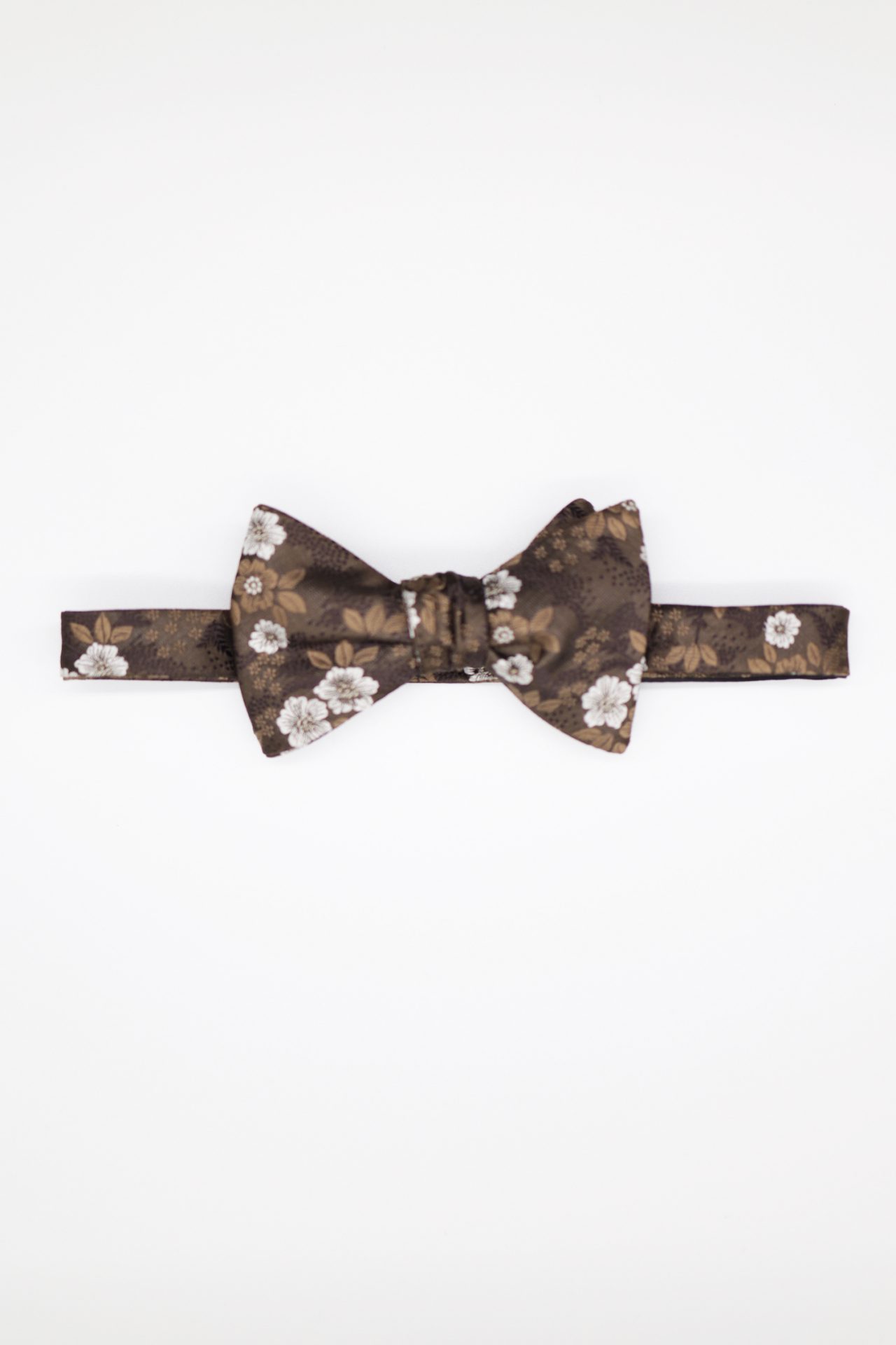 brow art printed flower bowtie dgrie