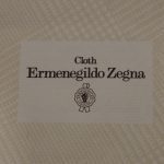 Zegna Navy Textured Custom Jacket: Made in italy