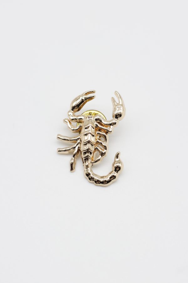 gold scorpion brooch dgrie