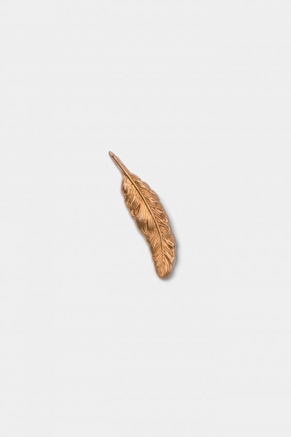 gold small feather brooch dgrie 2