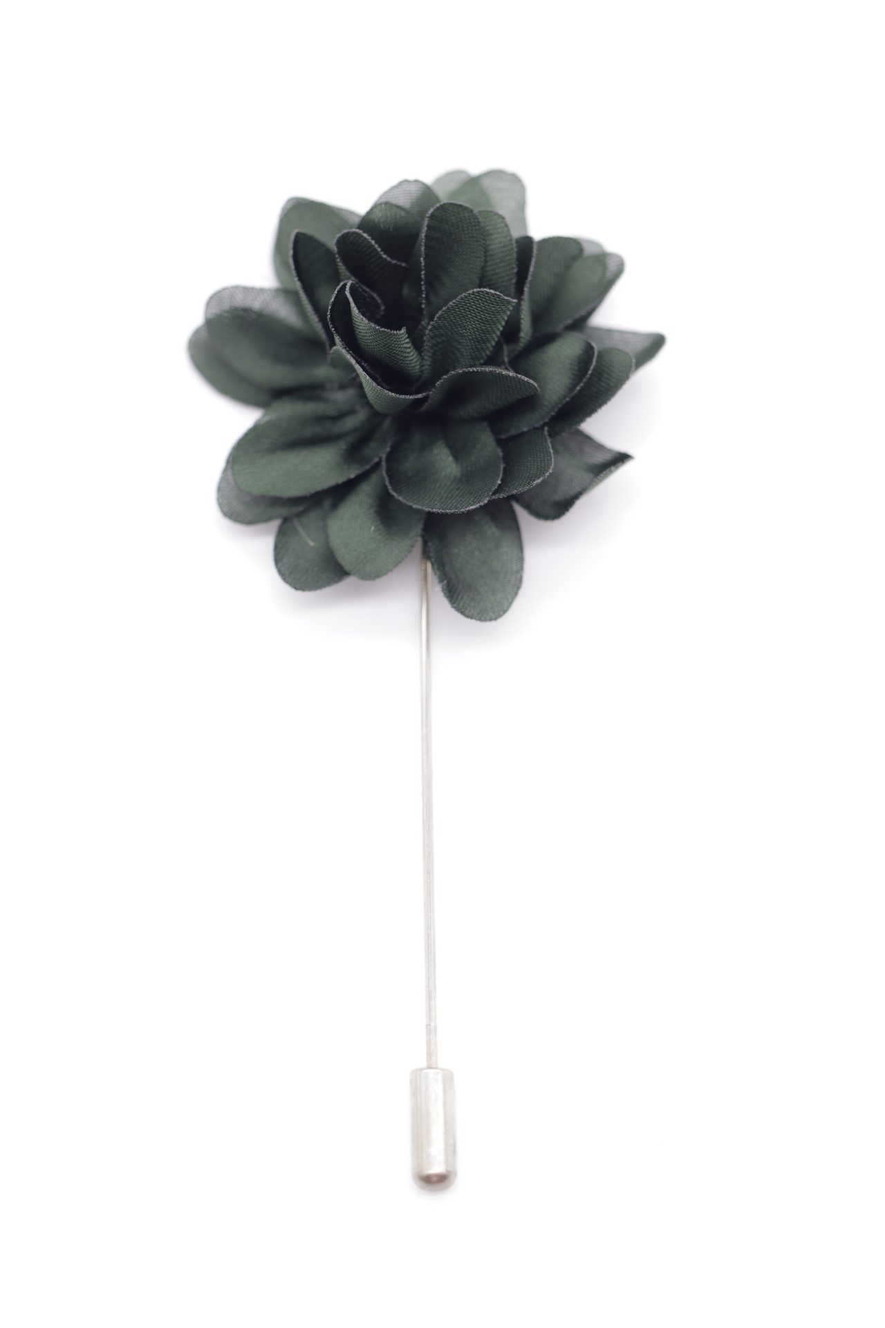 green flower lapel pin dgrie