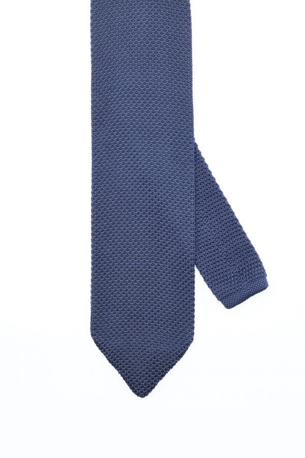 navy blue texture tie dgrie