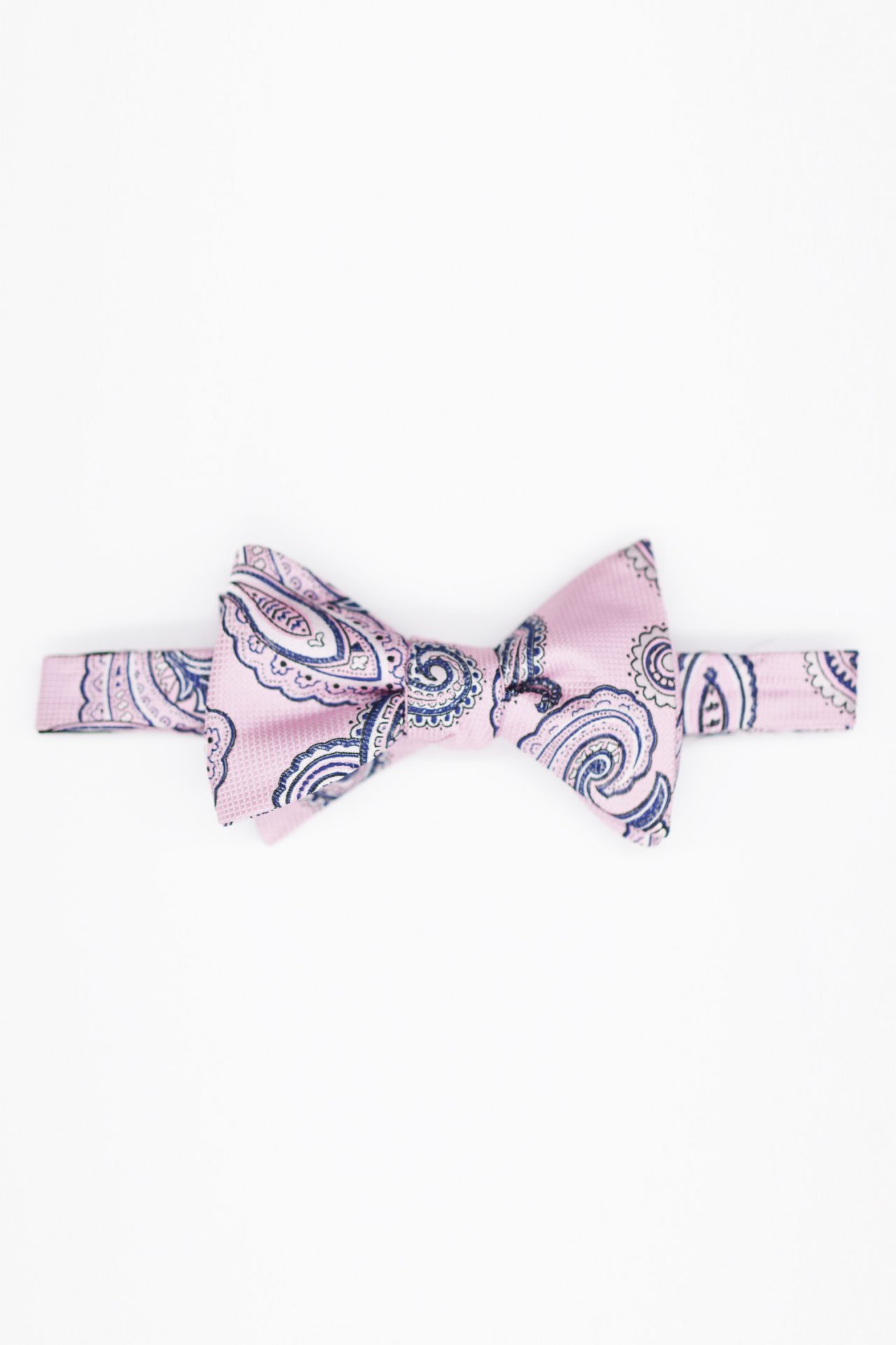 pink paisley bowtie dgrie