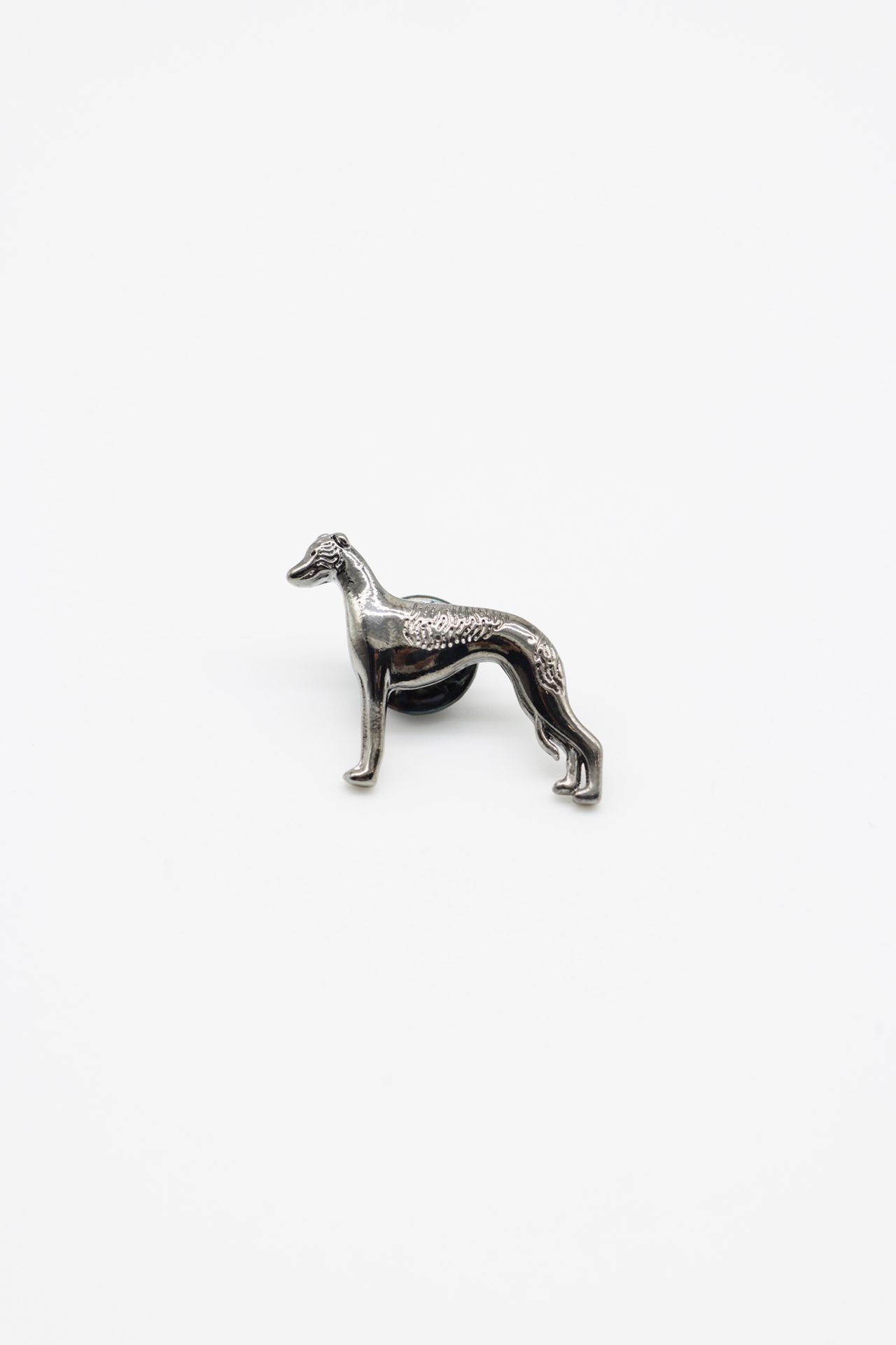 silver greyhound dog brooch dgrie