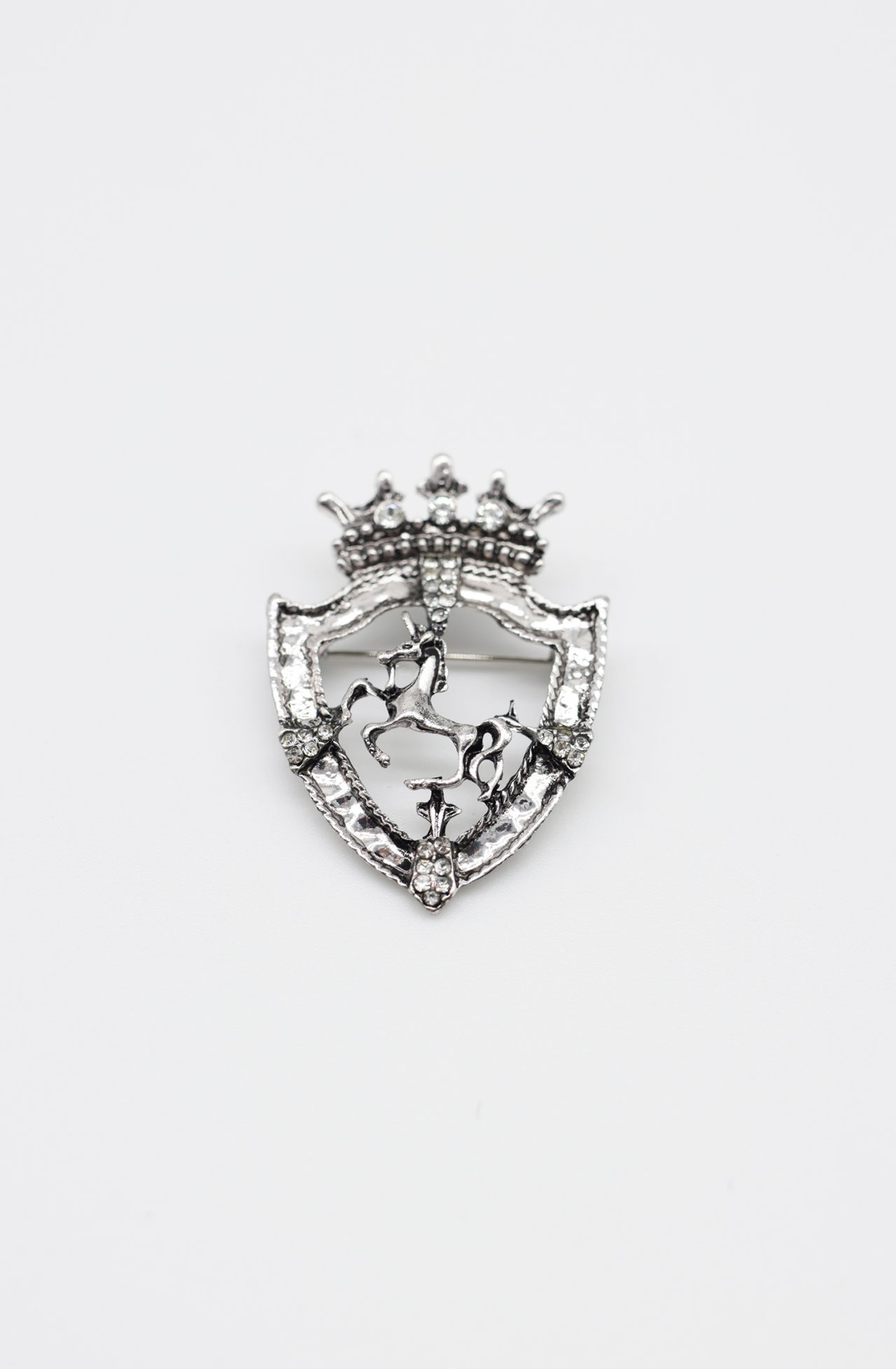 silver horse brooch dgrie