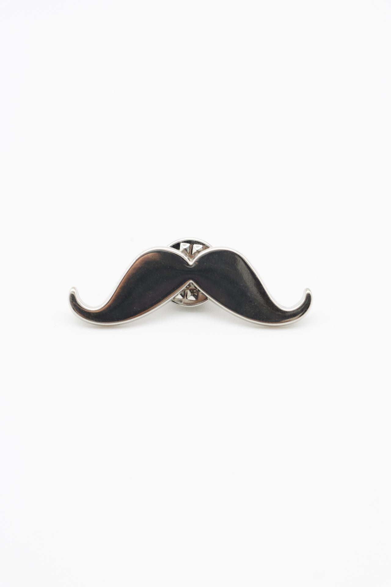 silver mustache brooch dgrie