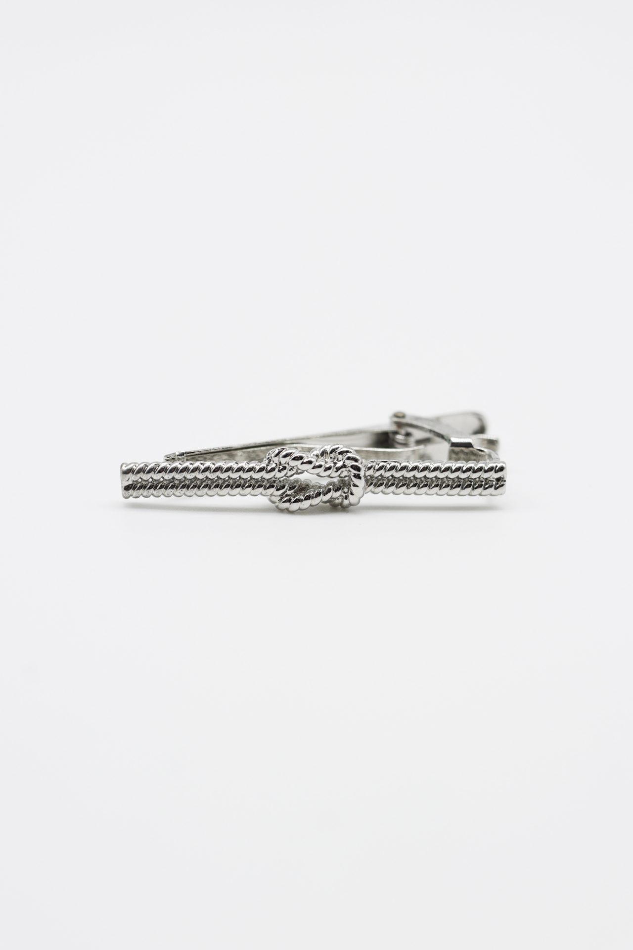 silver rope tie clip dgrie