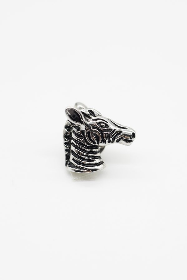 silver zebra brooch dgrie