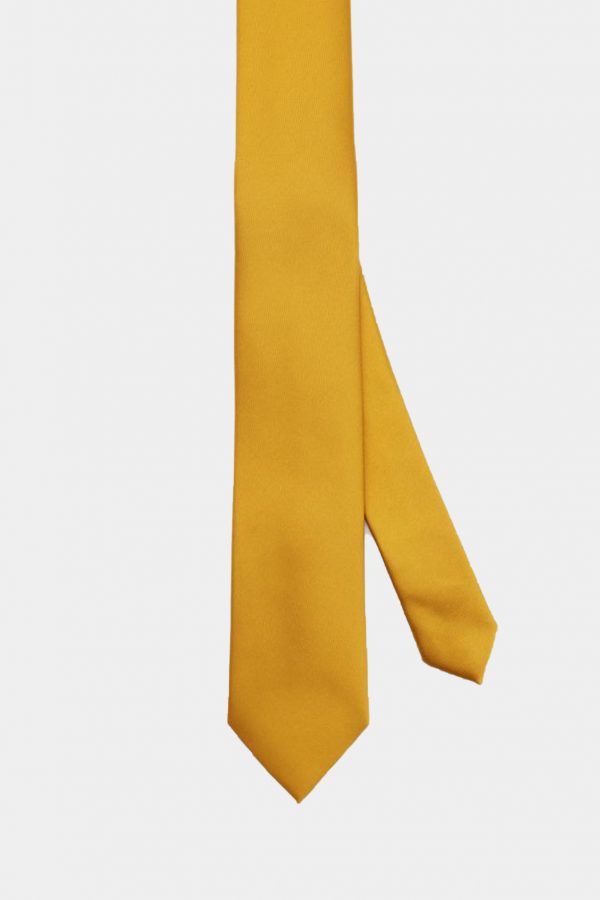 yellow twill necktie dgrie 1