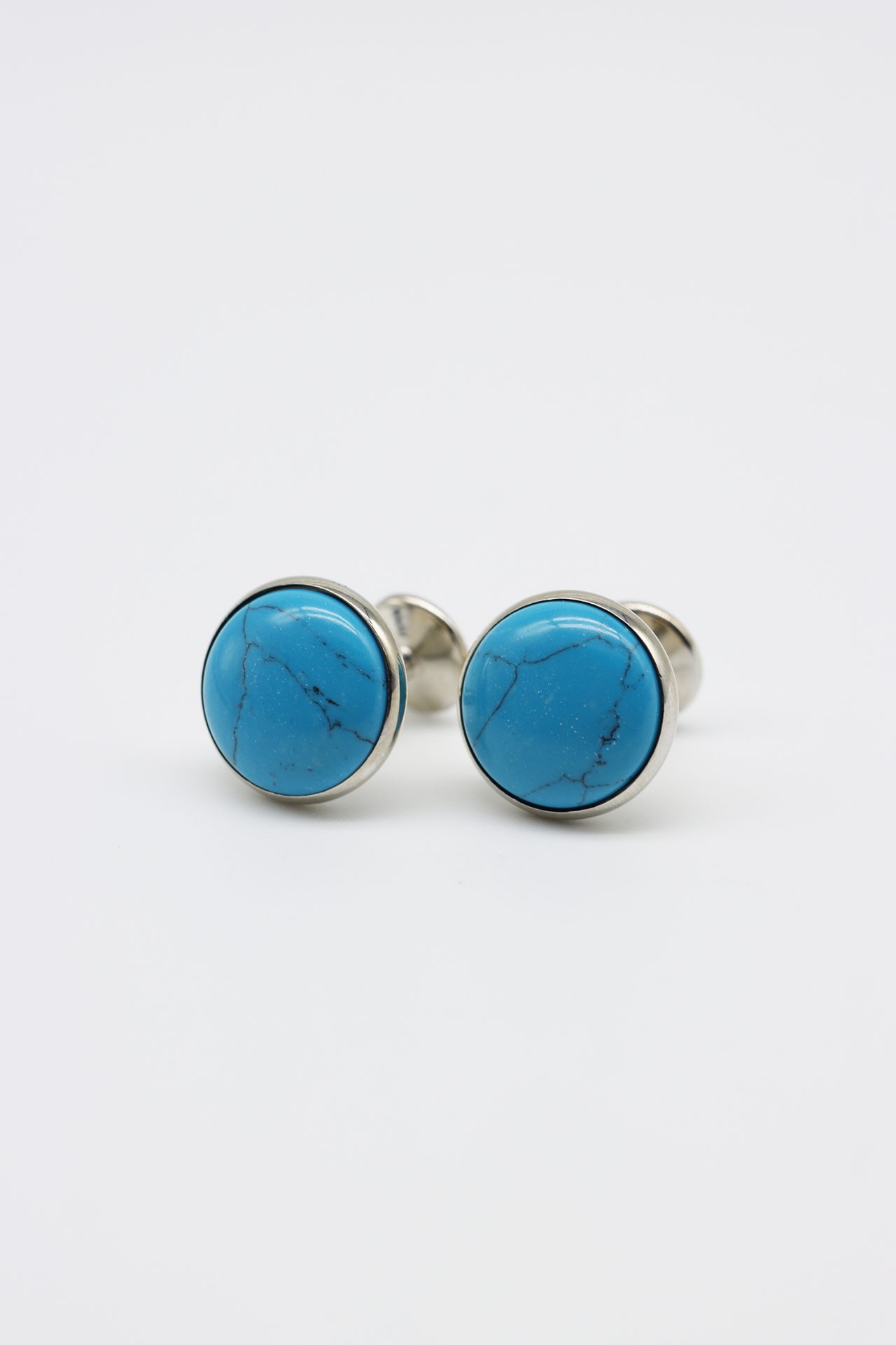 blue marble cufflink dgrie