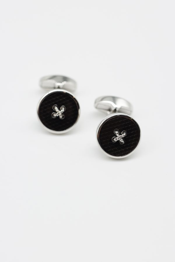 button black cufflink dgrie