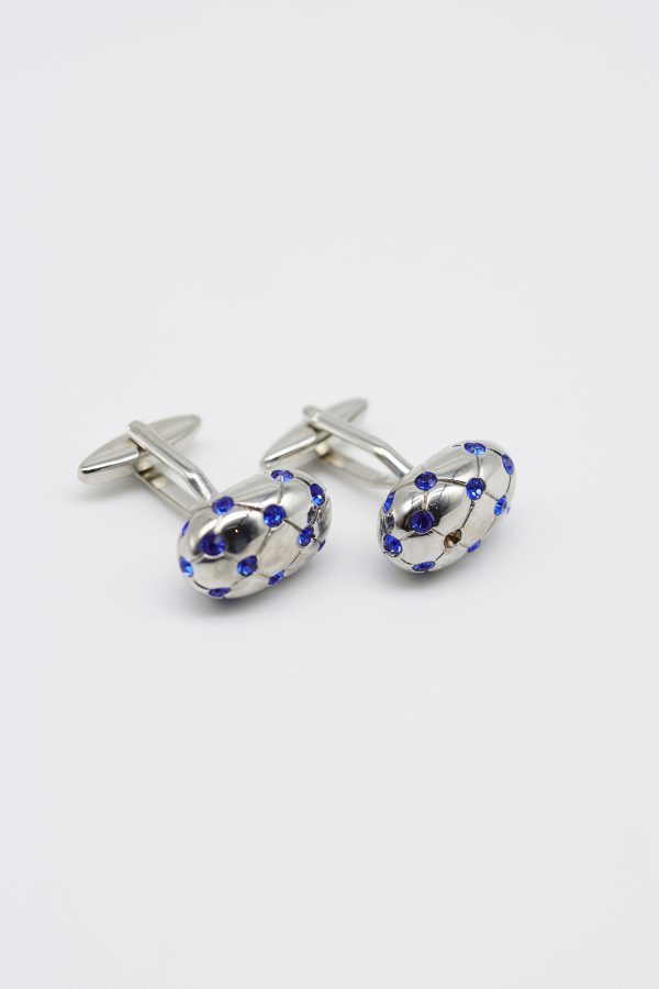 diamond blue cufflink dgrie