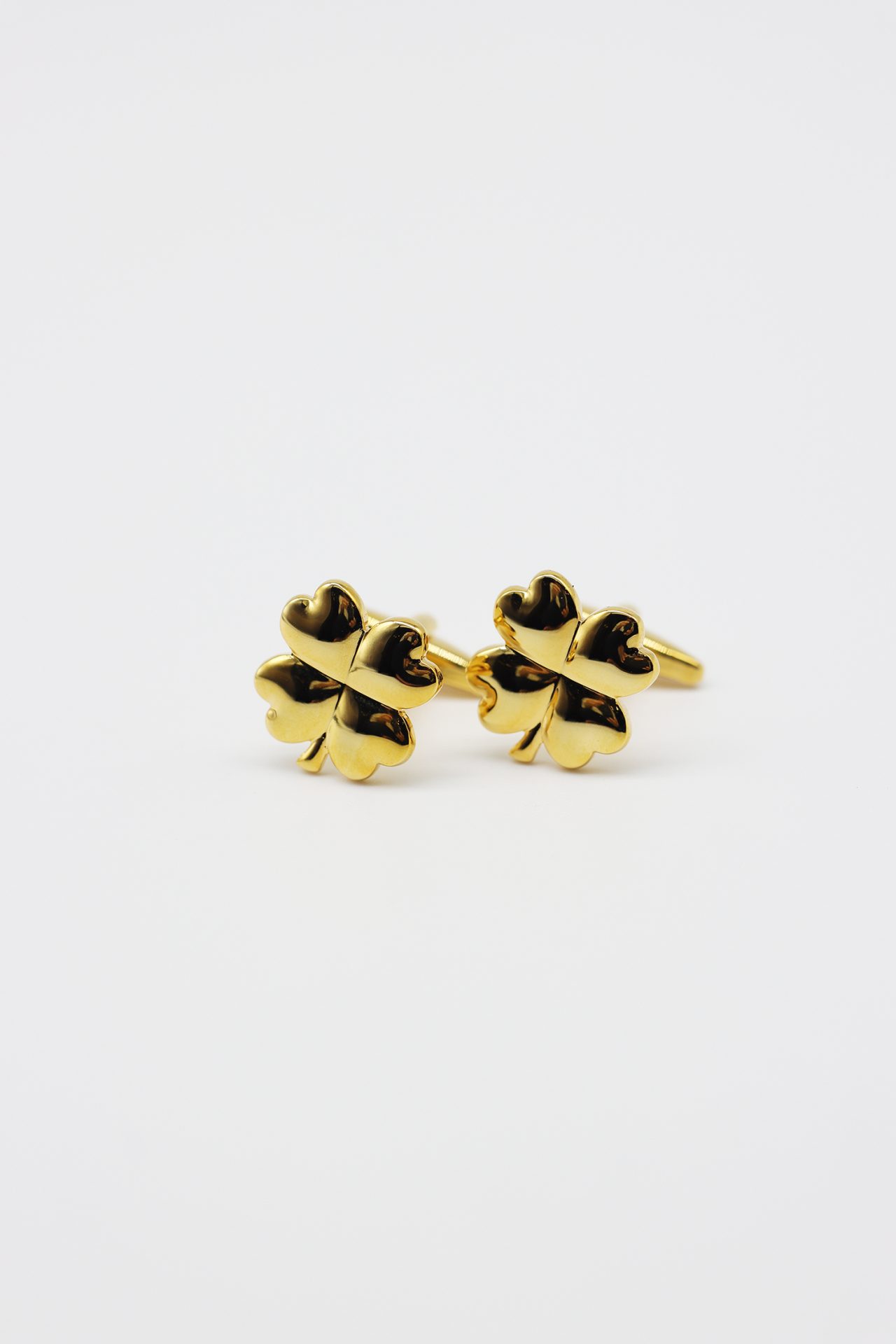 gold leaf cufflink dgrie