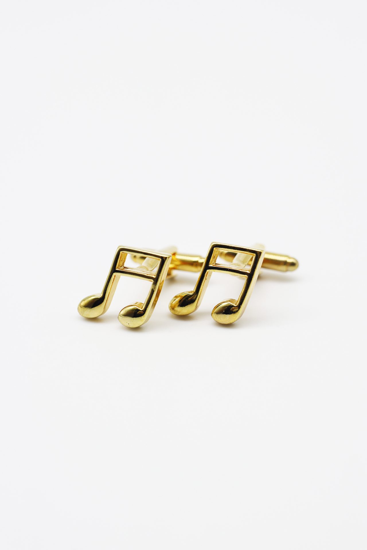 gold notes cufflink dgrie