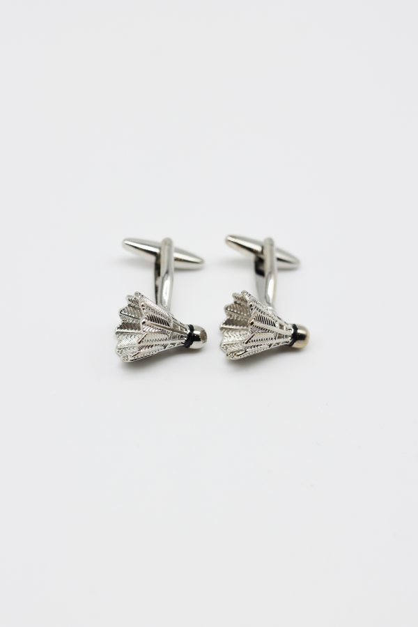 shuttlecock cufflink dgrie