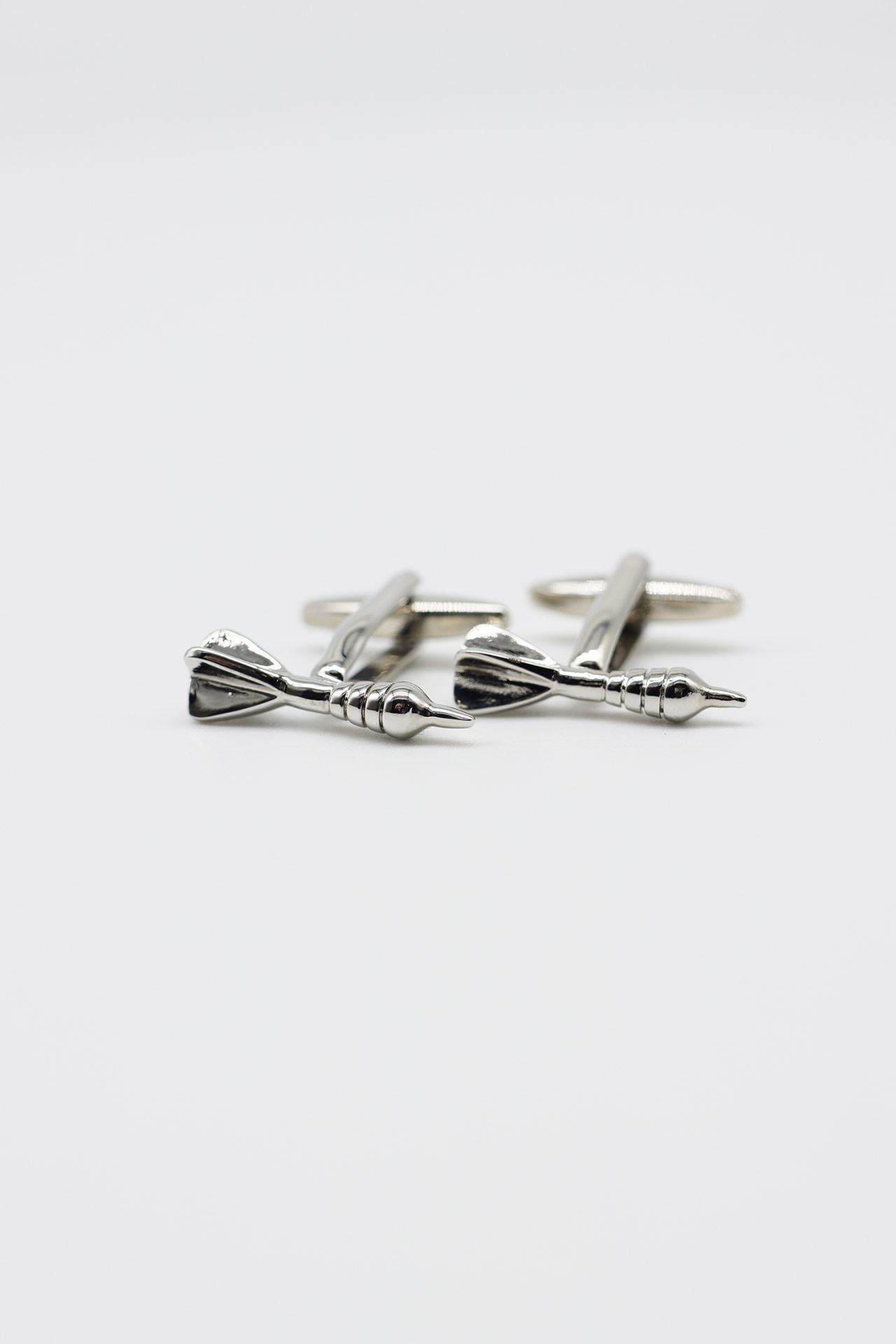 silver darts cufflink dgrie