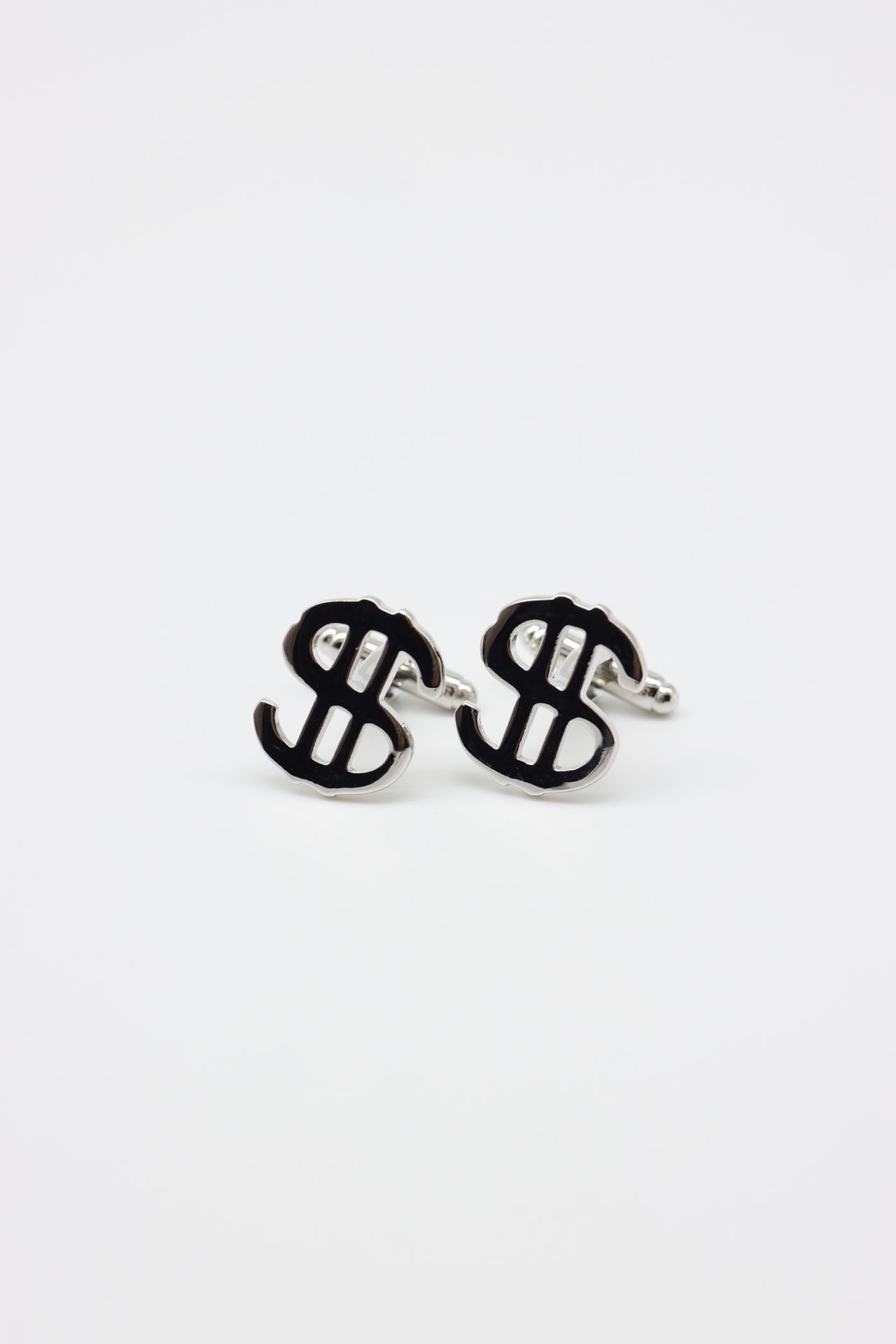 silver dollar cufflink dgrie