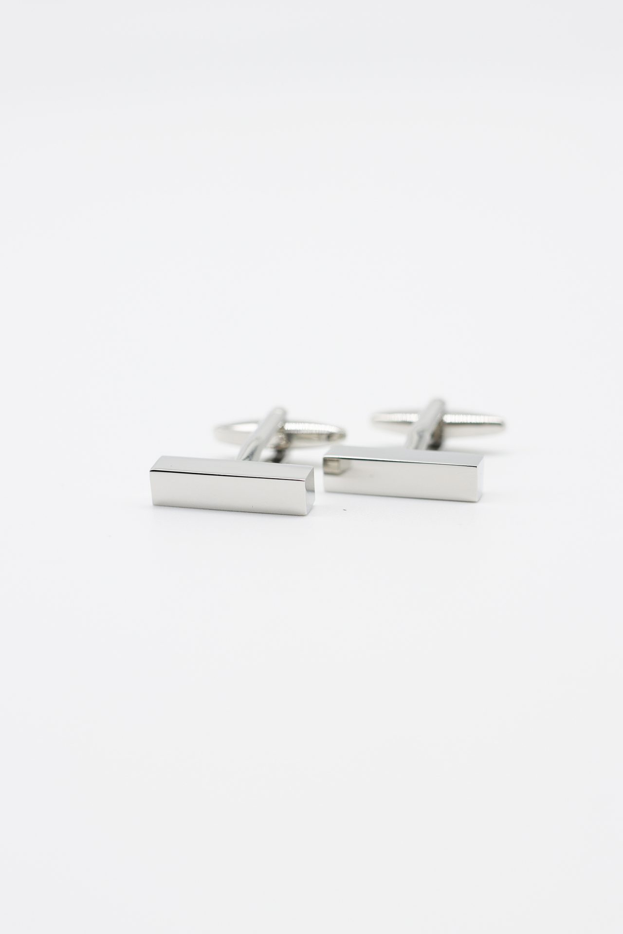 silver square cufflink dgrie