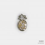 diamord gold pineapple brooch dgrie