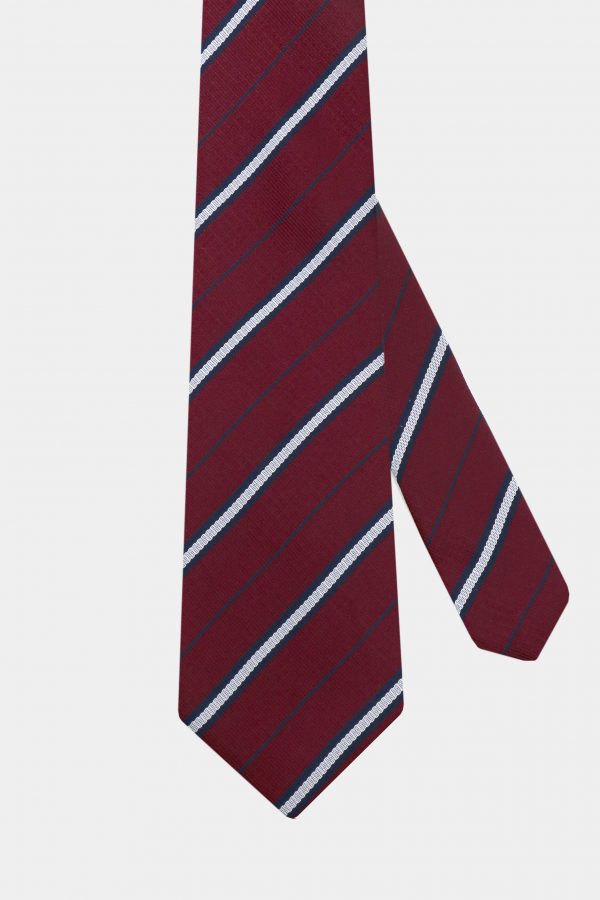 premium burgundy necktie dgrie