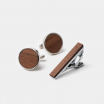 dgrie wooden cufflink amp tie clip box set dgrie 2