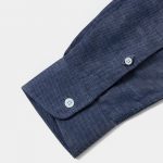 dgrie italian blue bleached denim shirt dgrie