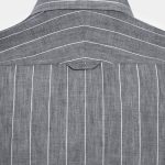 gray wt stripe cotton linen shirt dgrie 3