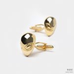 alien head gold cufflink dgrie 1