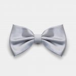 grey silk bowtie dgrie