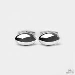 oval ball silver cufflink dgrie 2