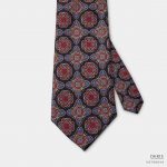 premium geen flower red necktie dgrie