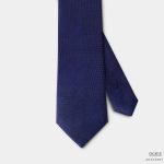 blue square texture 3 inch necktie dgrie