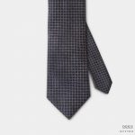 navy yellow check necktie dgrie