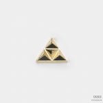 gold triangle style brooch dgrie 1