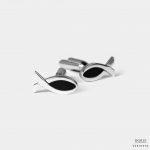 black fish silver cufflink dgrie 1