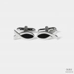 black fish silver cufflink dgrie 2