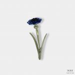 centaurea cyanus flower brooch dgrie