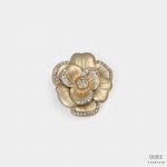 golden rose diamond brooch dgrie