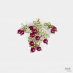 red currant fruit brooch dgrie 1