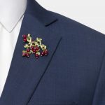 red currant fruit brooch dgrie