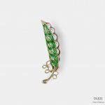 snow peas gold brooch dgrie 2