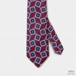 antiqueruby red square 3 inch necktie dgrie 1