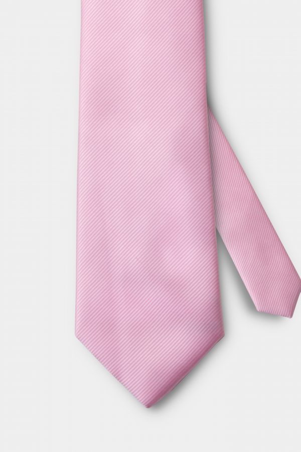 light pink twill pattern 3 inch necktie dgrie