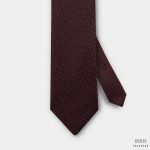 red and navy sharkskin texture 3 inch necktie dgrie 1