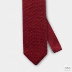 red knit 3 inch necktie dgrie 1