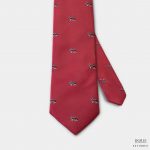 red twill fox black 2 5 inch necktie dgrie 1