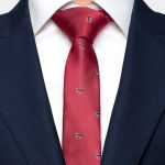 red twill fox black 2 5 inch necktie dgrie